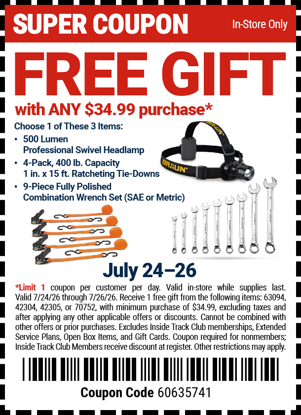 Harbor Freight Coupons, HF Coupons, 20% off - 