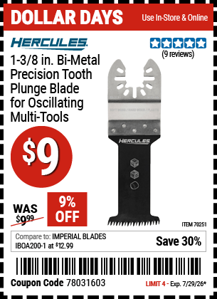 Harbor Freight Coupons, HF Coupons, 20% off - 70251
