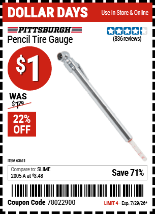 Harbor Freight Coupons, HF Coupons, 20% off - 63611