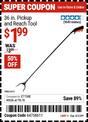 Harbor Freight Coupons, HF Coupons, 20% off - 36