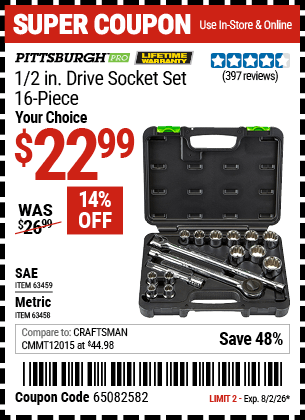 Harbor Freight Coupons, HF Coupons, 20% off - 63459