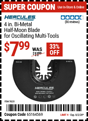 Harbor Freight Coupons, HF Coupons, 20% off - 70225