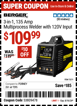 Harbor Freight Coupons, HF Coupons, 20% off - 72271