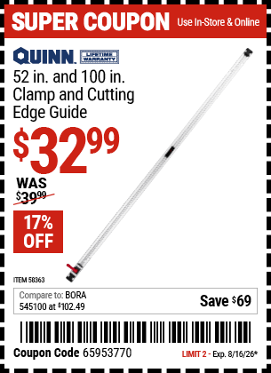 Harbor Freight Coupons, HF Coupons, 20% off - 58363