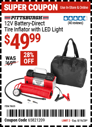 Harbor Freight Coupons, HF Coupons, 20% off - 70635