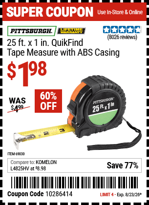 Harbor Freight Coupons, HF Coupons, 20% off - 1
