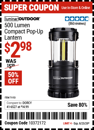 Harbor Freight Coupons, HF Coupons, 20% off - 71153