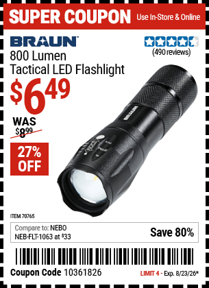 Harbor Freight Coupons, HF Coupons, 20% off - 70765