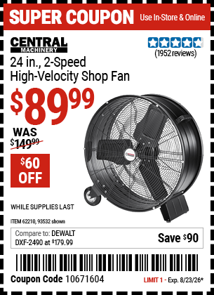 Harbor Freight Coupons, HF Coupons, 20% off - 24