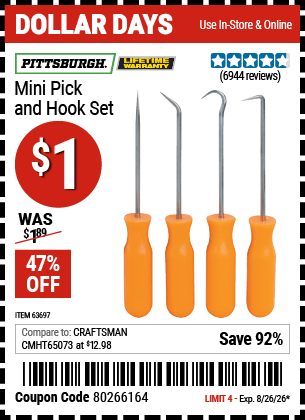 Harbor Freight Coupons, HF Coupons, 20% off - 