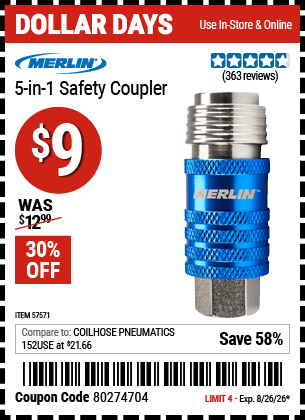 Harbor Freight Coupons, HF Coupons, 20% off - 