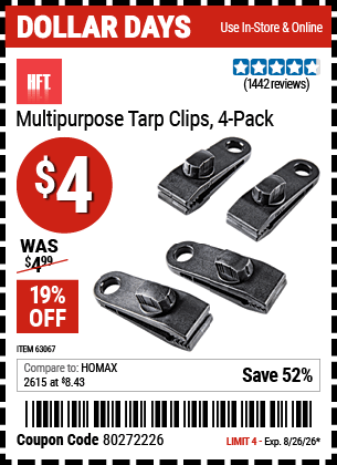 Harbor Freight Coupons, HF Coupons, 20% off - 