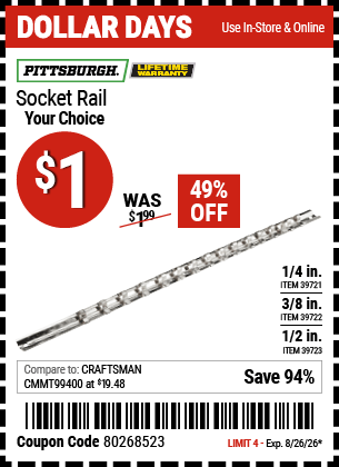 Harbor Freight Coupons, HF Coupons, 20% off - 