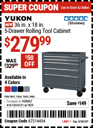 Harbor Freight Coupons, HF Coupons, 20% off - 70937