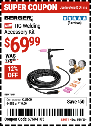 Harbor Freight Coupons, HF Coupons, 20% off - 72984