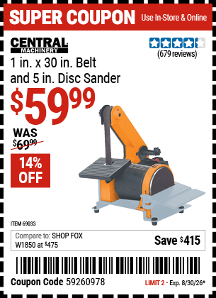 Harbor Freight Coupons, HF Coupons, 20% off - 1
