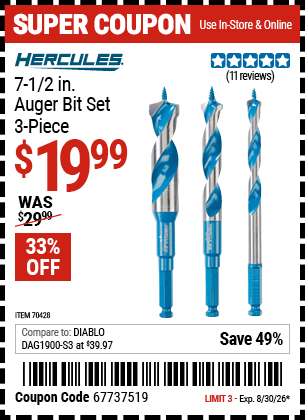 Harbor Freight Coupons, HF Coupons, 20% off - 70428