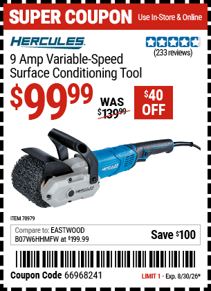 Harbor Freight Coupons, HF Coupons, 20% off - 70979