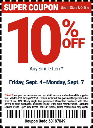 Harbor Freight Coupons, HF Coupons, 20% off - 