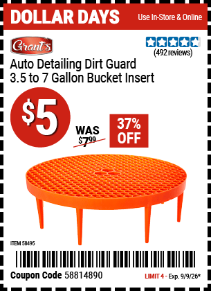 Harbor Freight Coupons, HF Coupons, 20% off - 58495
