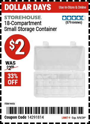 Harbor Freight Coupons, HF Coupons, 20% off - 94456