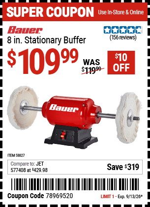 Harbor Freight Coupons, HF Coupons, 20% off - 58827