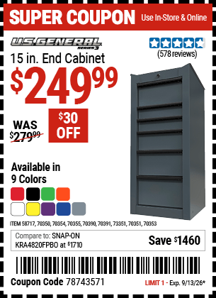 Harbor Freight Coupons, HF Coupons, 20% off - 58717