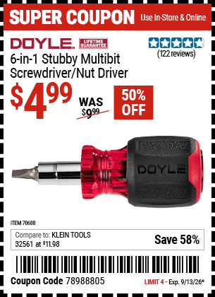 Harbor Freight Coupons, HF Coupons, 20% off - 70688