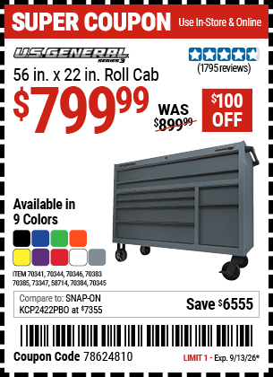 Harbor Freight Coupons, HF Coupons, 20% off - 73347