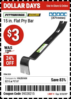 Harbor Freight Coupons, HF Coupons, 20% off - 15