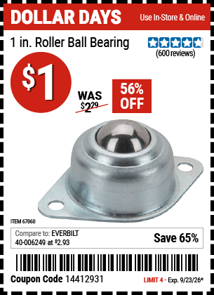 Harbor Freight Coupons, HF Coupons, 20% off - 1