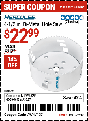 Harbor Freight Coupons, HF Coupons, 20% off - 