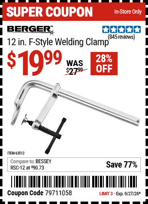 Harbor Freight Coupons, HF Coupons, 20% off - 