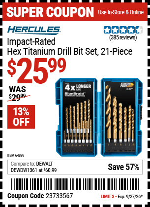 Harbor Freight Coupons, HF Coupons, 20% off - 