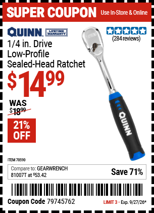 Harbor Freight Coupons, HF Coupons, 20% off - 