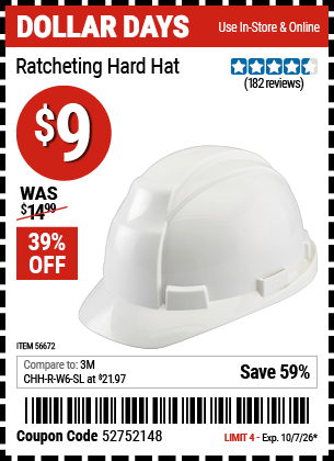 Harbor Freight Coupons, HF Coupons, 20% off - 56672