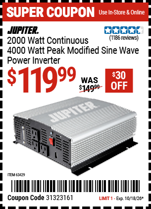 Harbor Freight Coupons, HF Coupons, 20% off - 