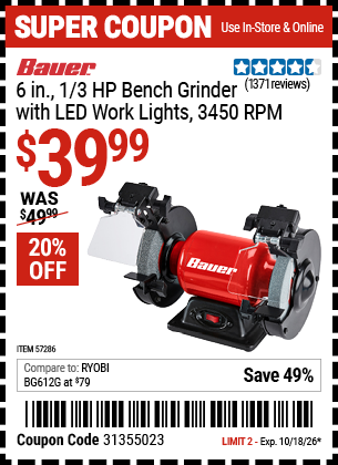 Harbor Freight Coupons, HF Coupons, 20% off - 