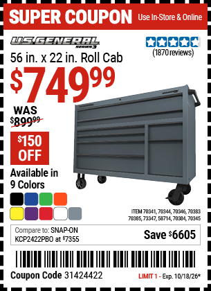 Harbor Freight Coupons, HF Coupons, 20% off - 