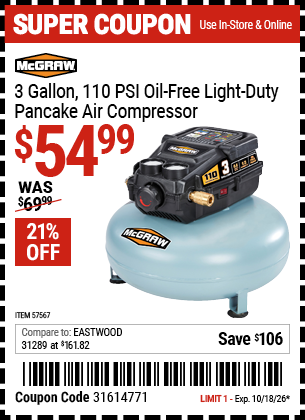 Harbor Freight Coupons, HF Coupons, 20% off - 