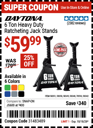 Harbor Freight Coupons, HF Coupons, 20% off - 