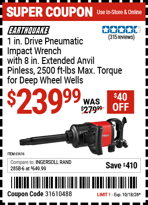Harbor Freight Coupons, HF Coupons, 20% off - 