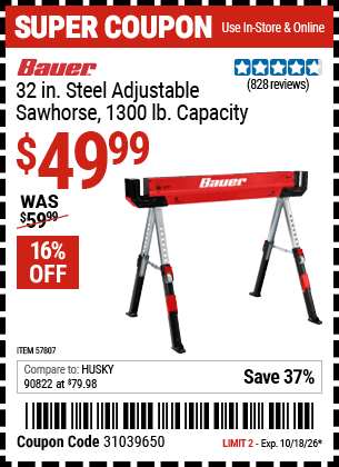 Harbor Freight Coupons, HF Coupons, 20% off - 