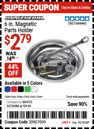 Harbor Freight Coupons, HF Coupons, 20% off - 