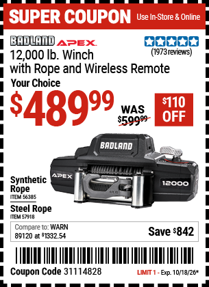 Harbor Freight Coupons, HF Coupons, 20% off - 