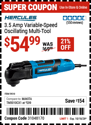 Harbor Freight Coupons, HF Coupons, 20% off - 