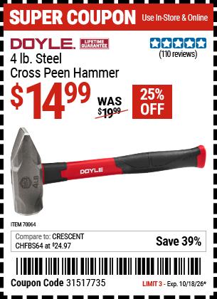 Harbor Freight Coupons, HF Coupons, 20% off - 