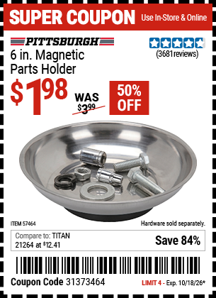 Harbor Freight Coupons, HF Coupons, 20% off - 