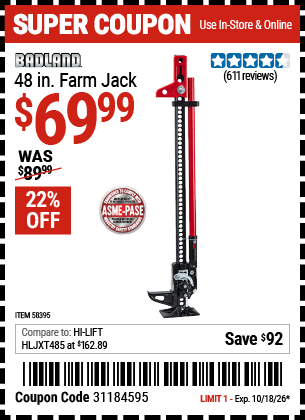 Harbor Freight Coupons, HF Coupons, 20% off - 
