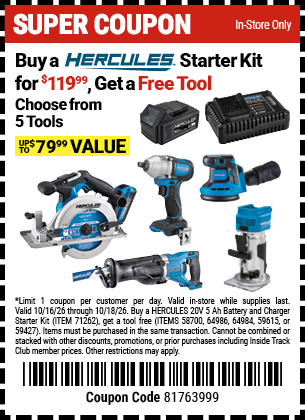Harbor Freight Coupons, HF Coupons, 20% off - 